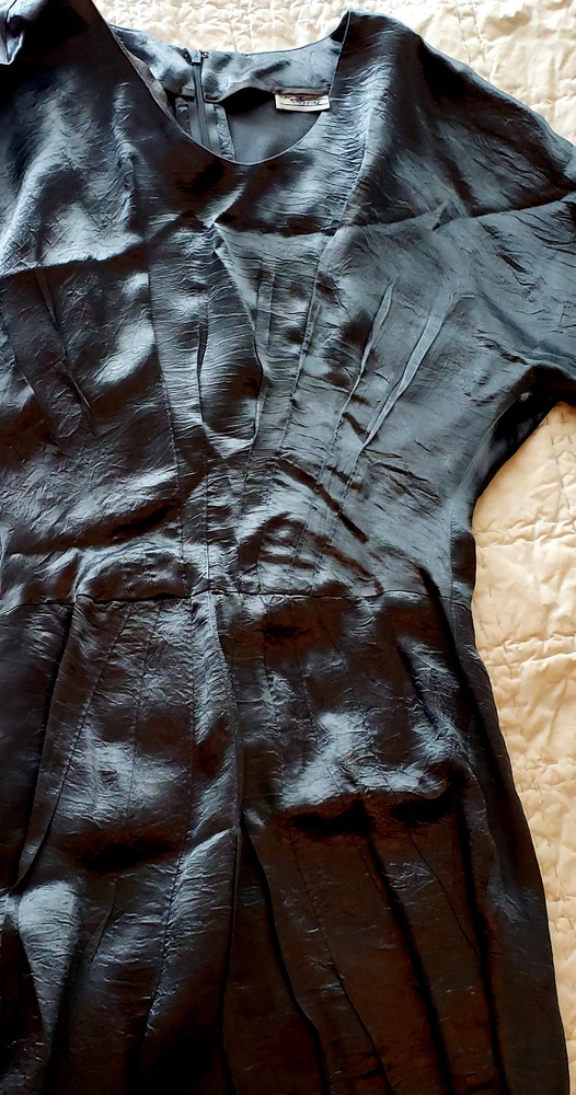 Custom satin dress